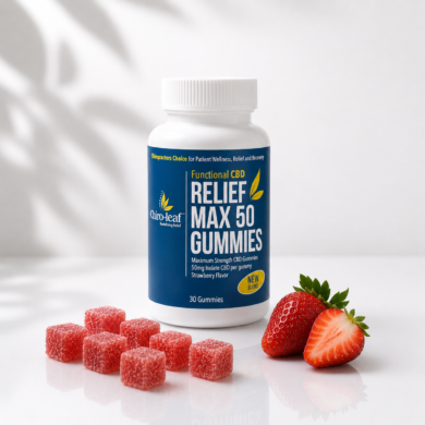 CBD Relief MAX 50 Gummies, 30 Count