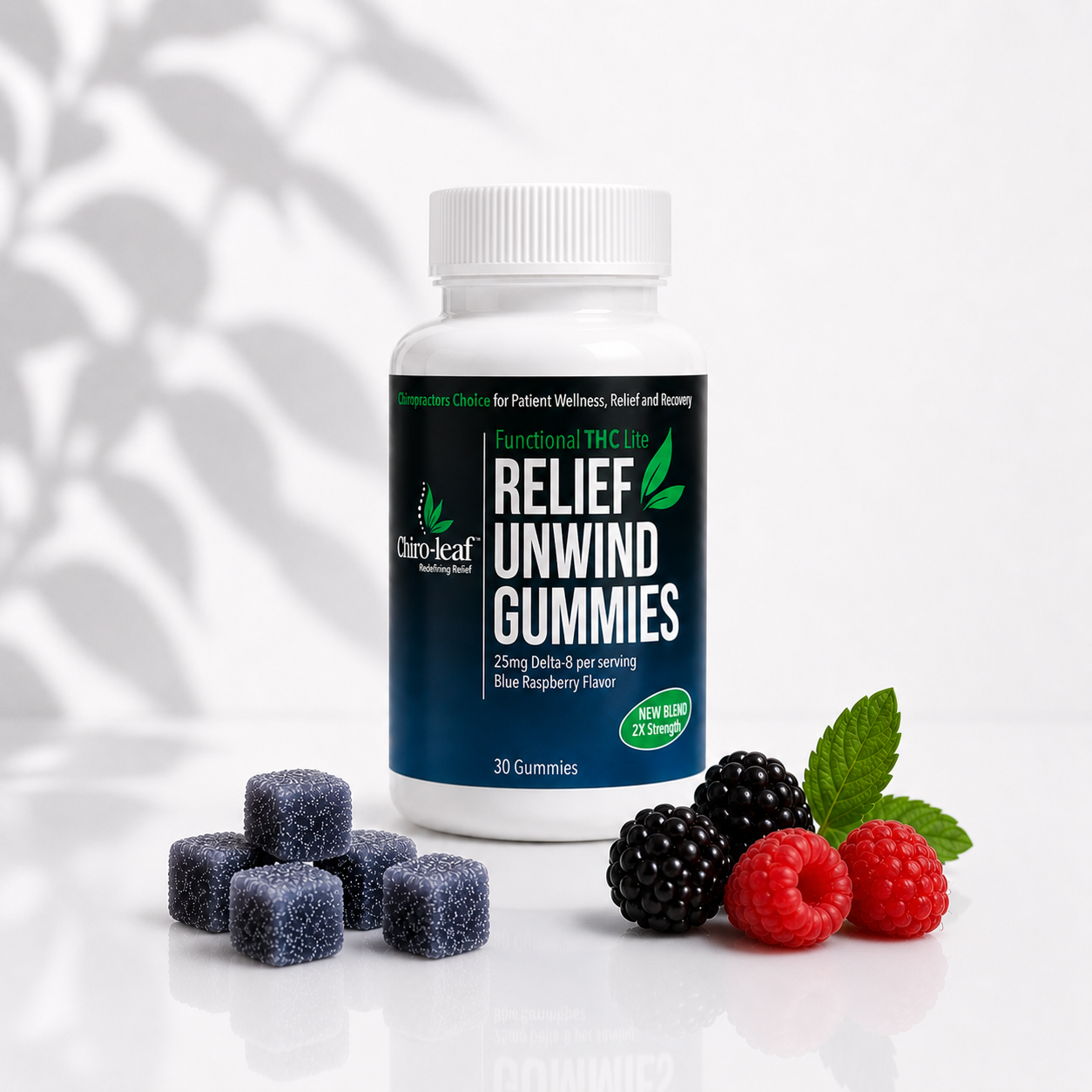 THC Relief Unwind Gummies, 30 count