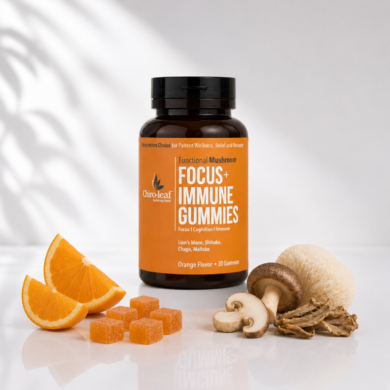Functional Mushroom Focus + Immune Gummies, 30 count