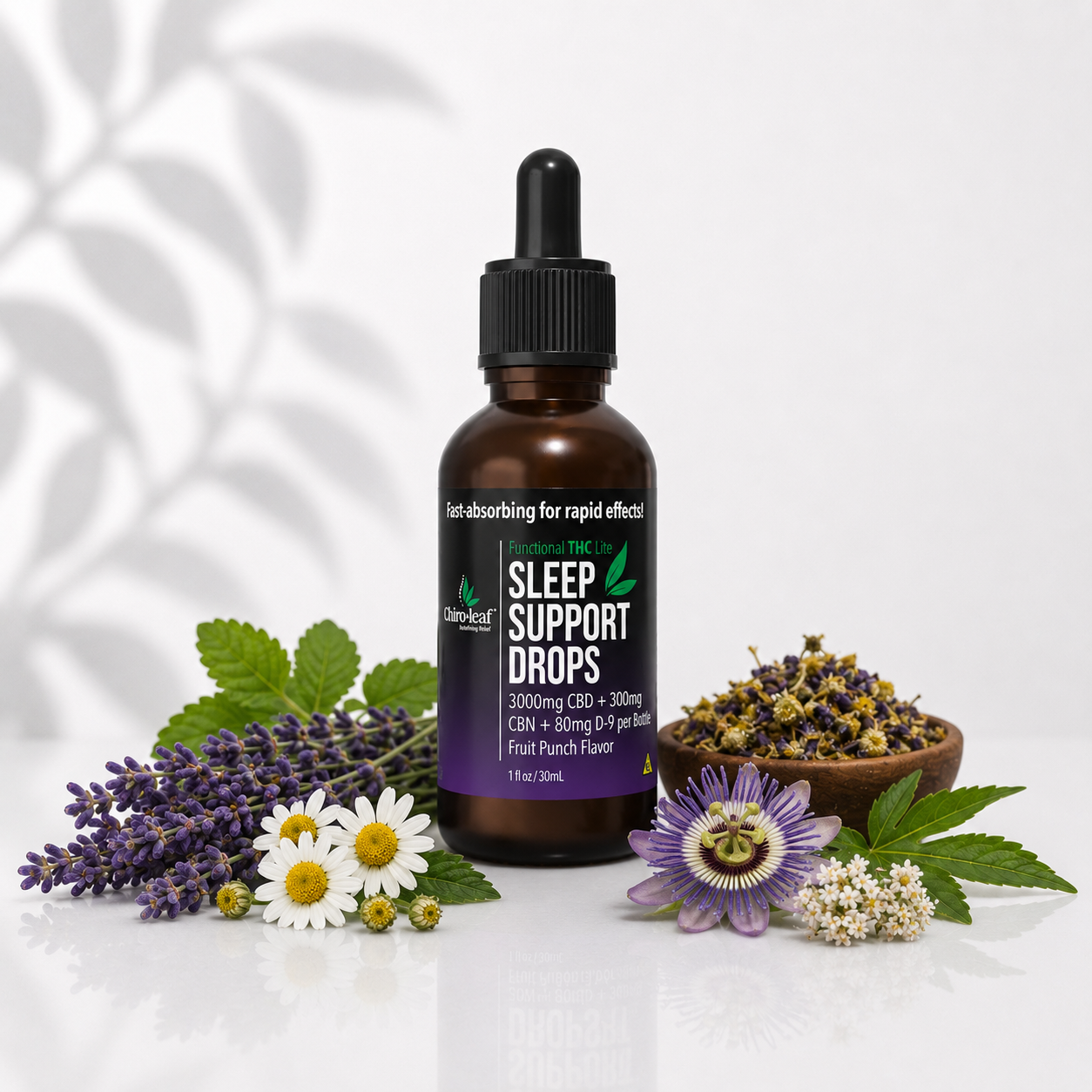 THC Sleep Support Drops, 30mL